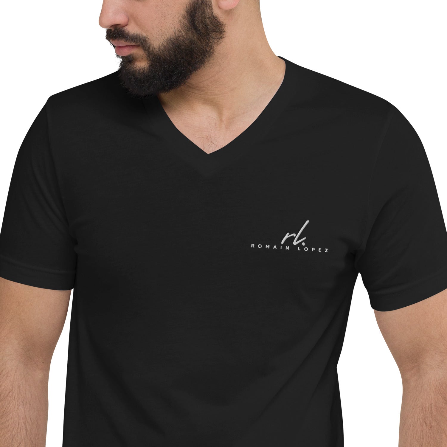 Unisex Short Sleeve V-Neck T-Shirt